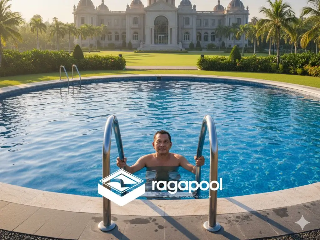 harga tangga kolam renang stainless