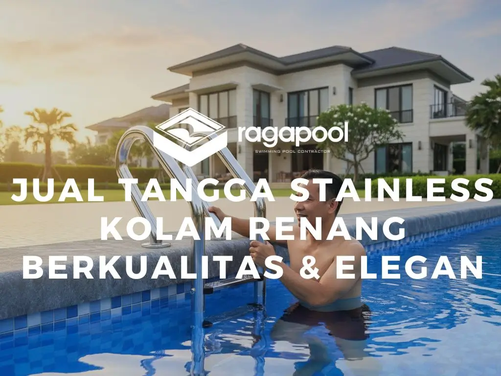 Jual tangga stainless kolam renang