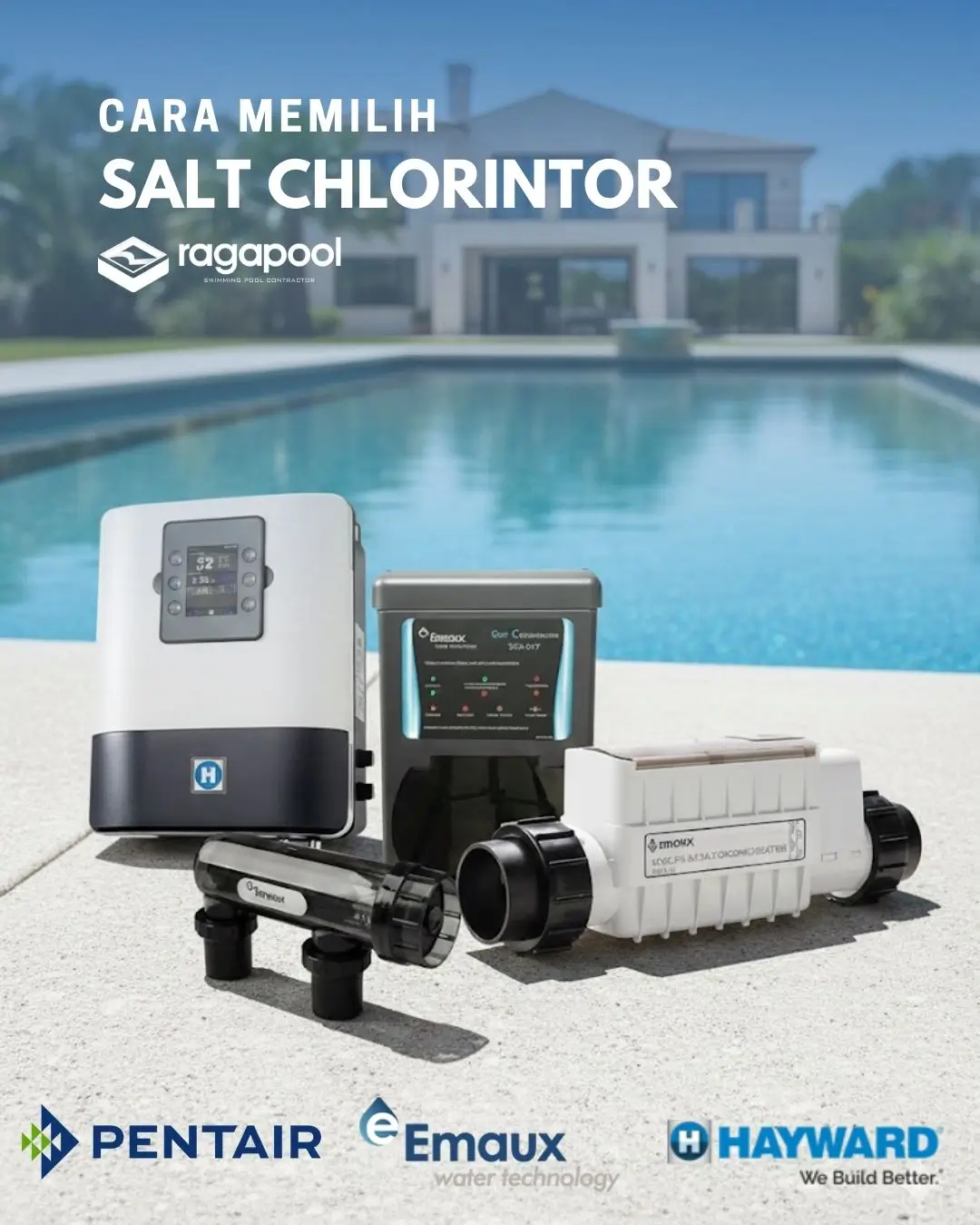 cara memilih salt chlorinator