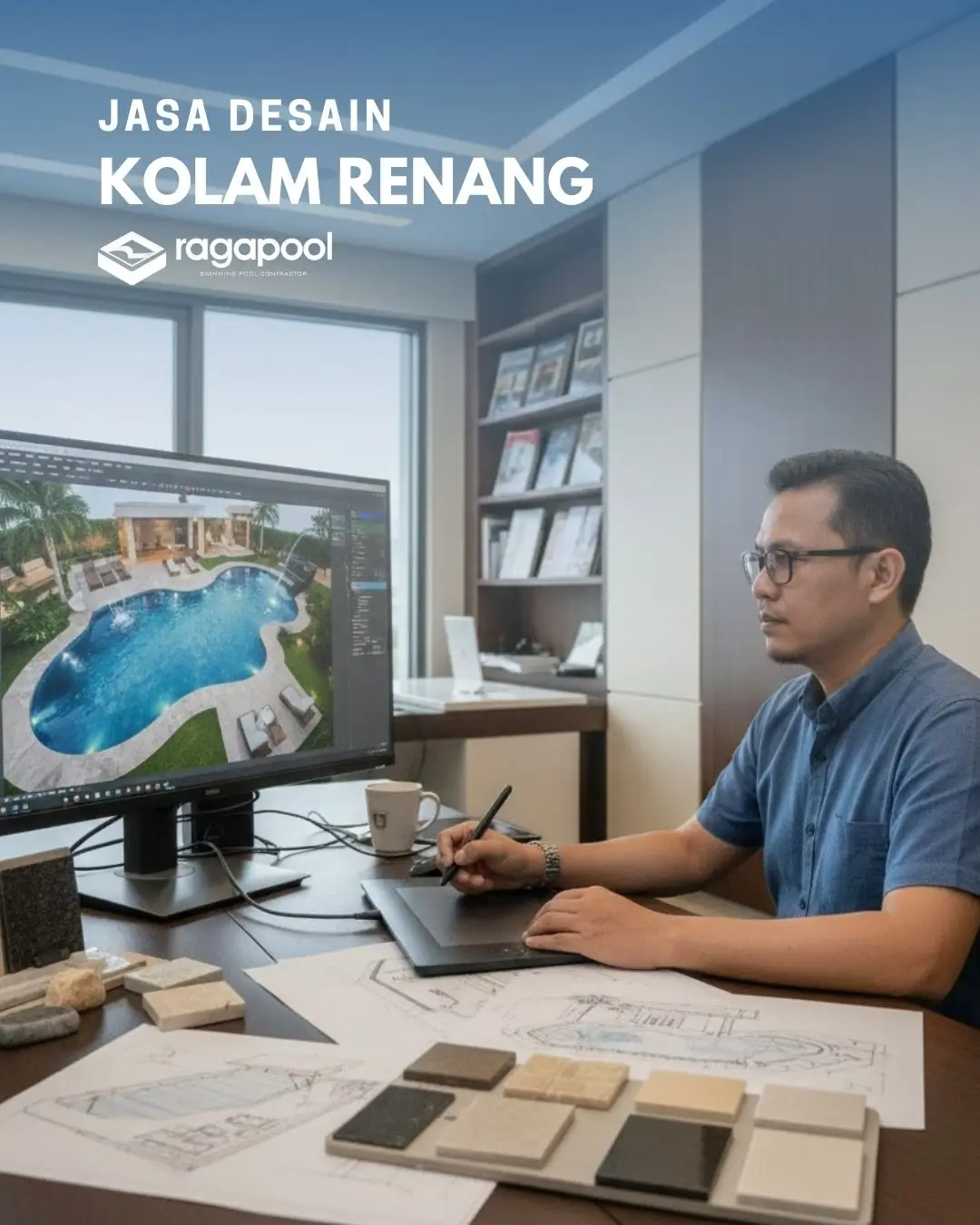 jasa desain kolam renang