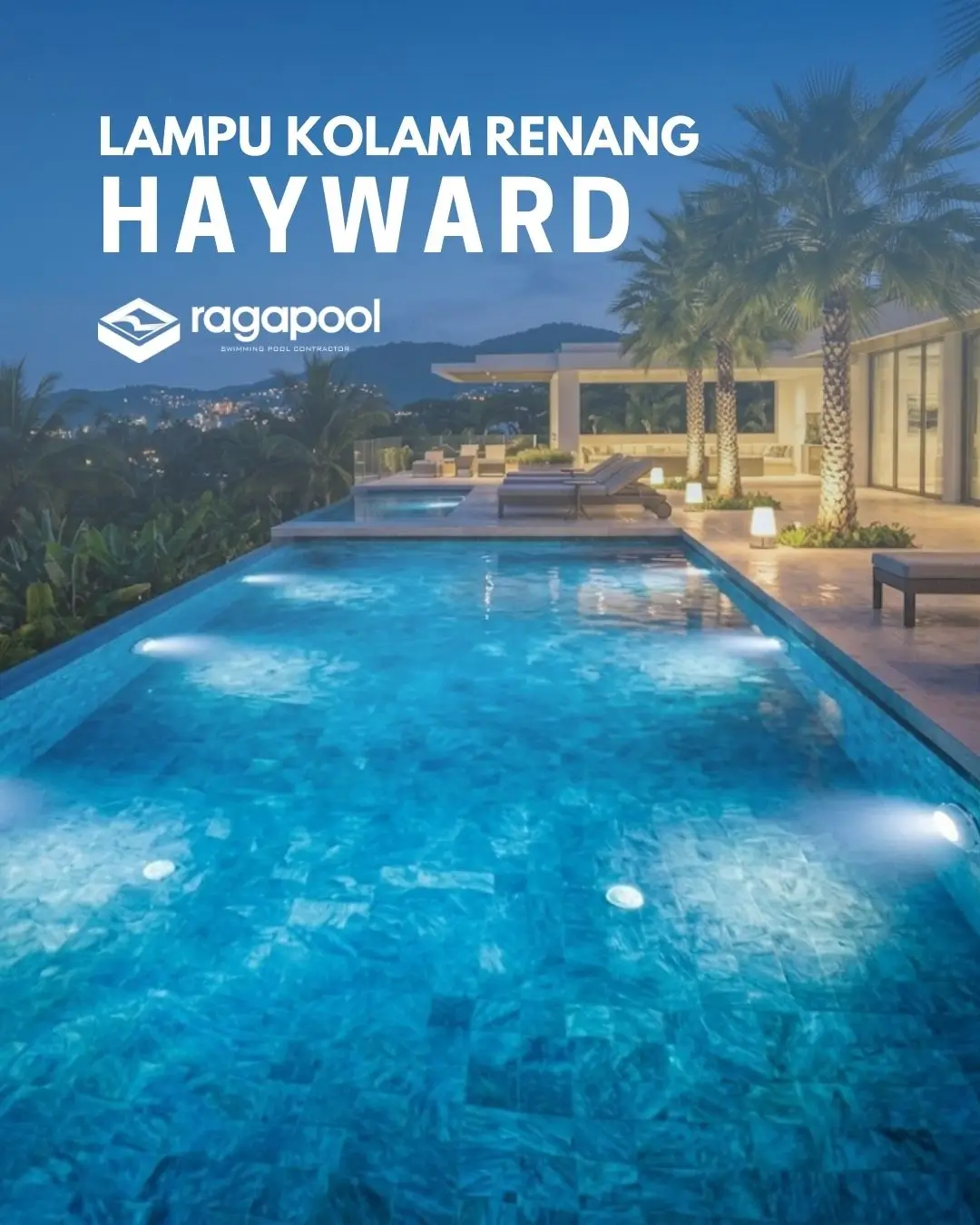 Lampu Kolam Renang Hayward