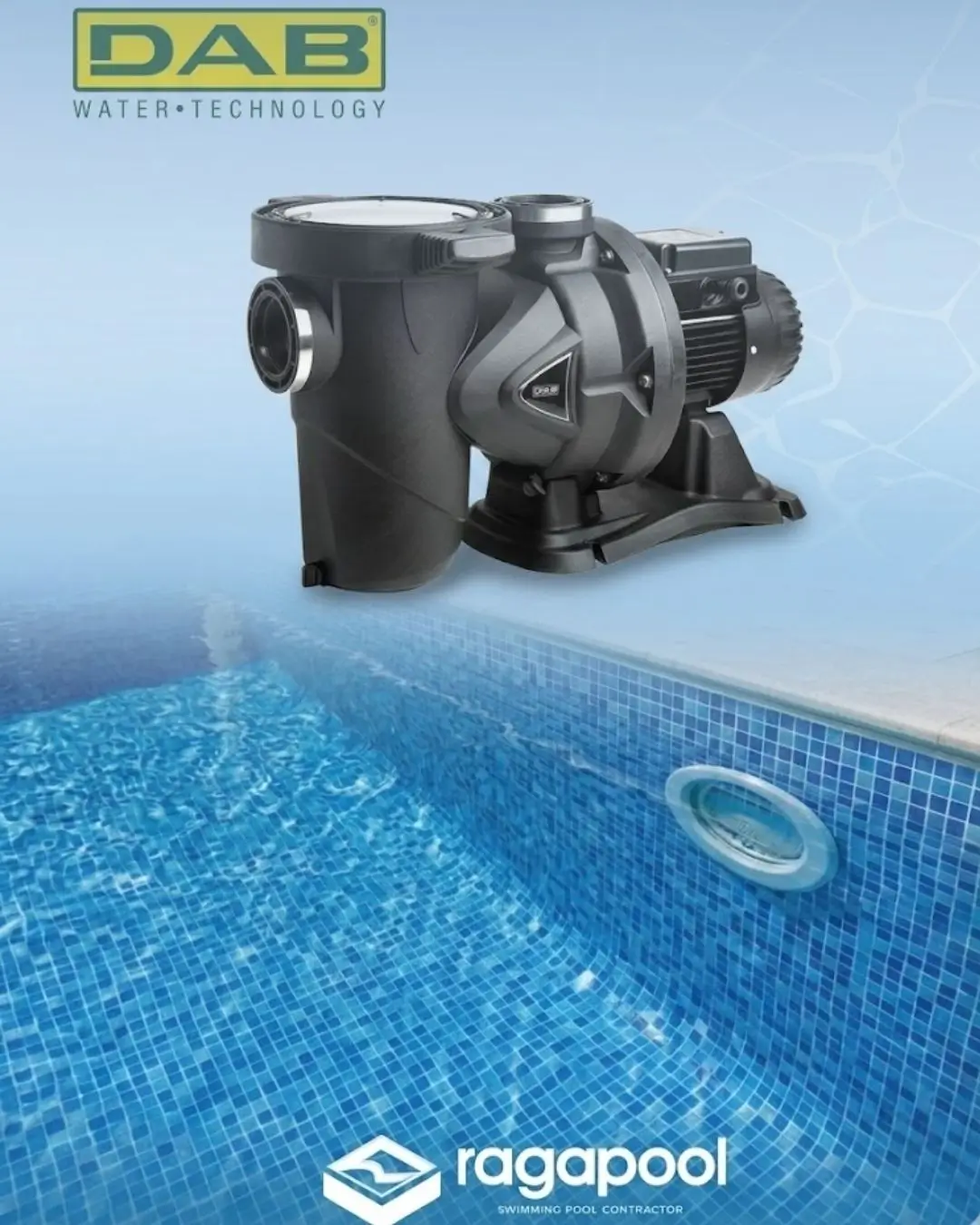 pompa kolam renang dab