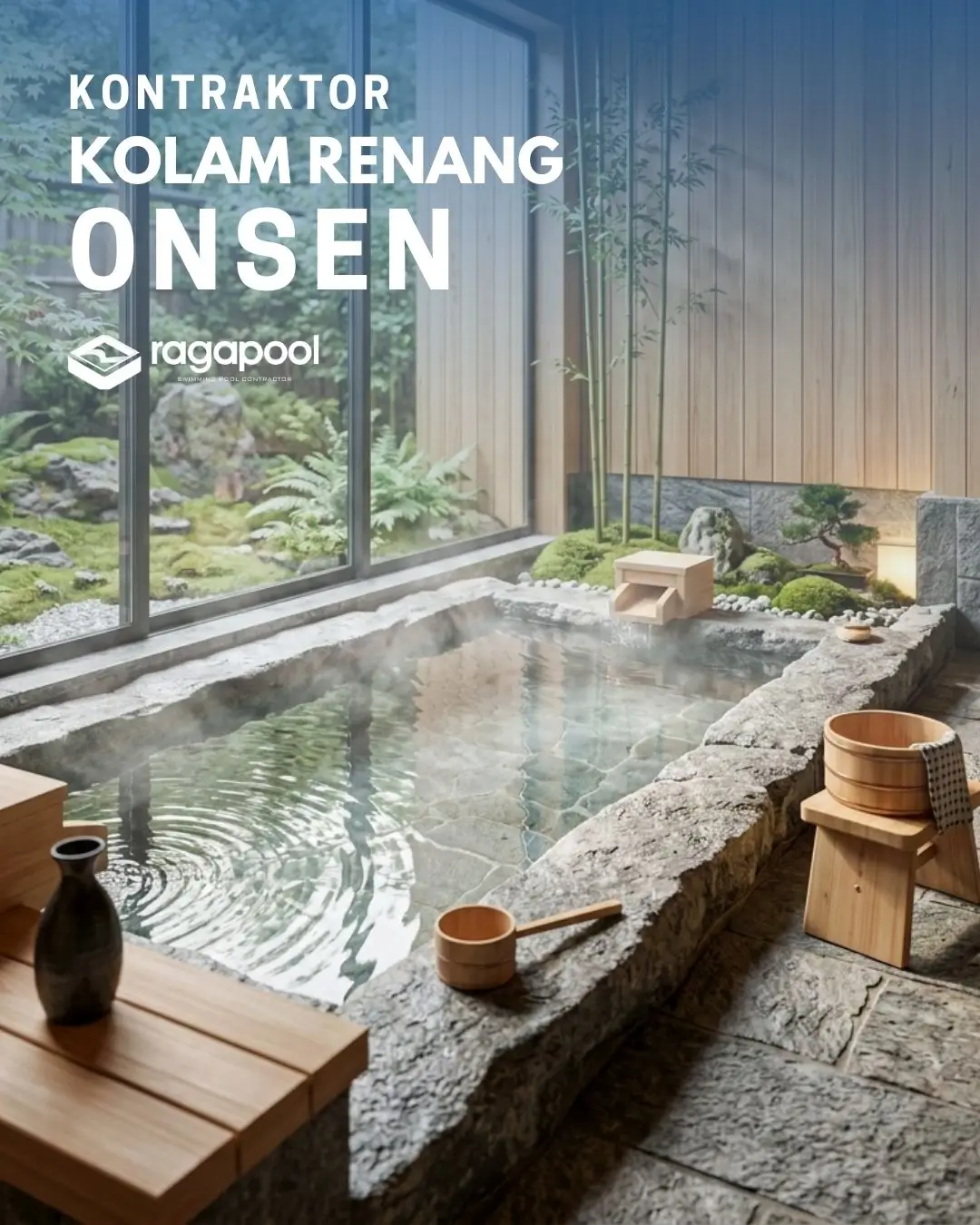 Jasa Pembuatan Kolam Onsen