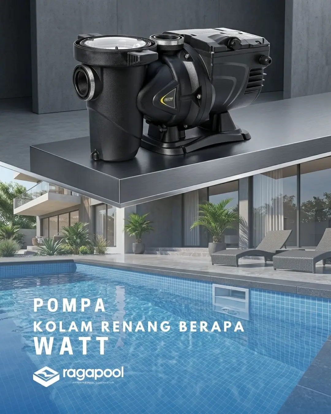 Pompa Kolam Renang Berapa Watt