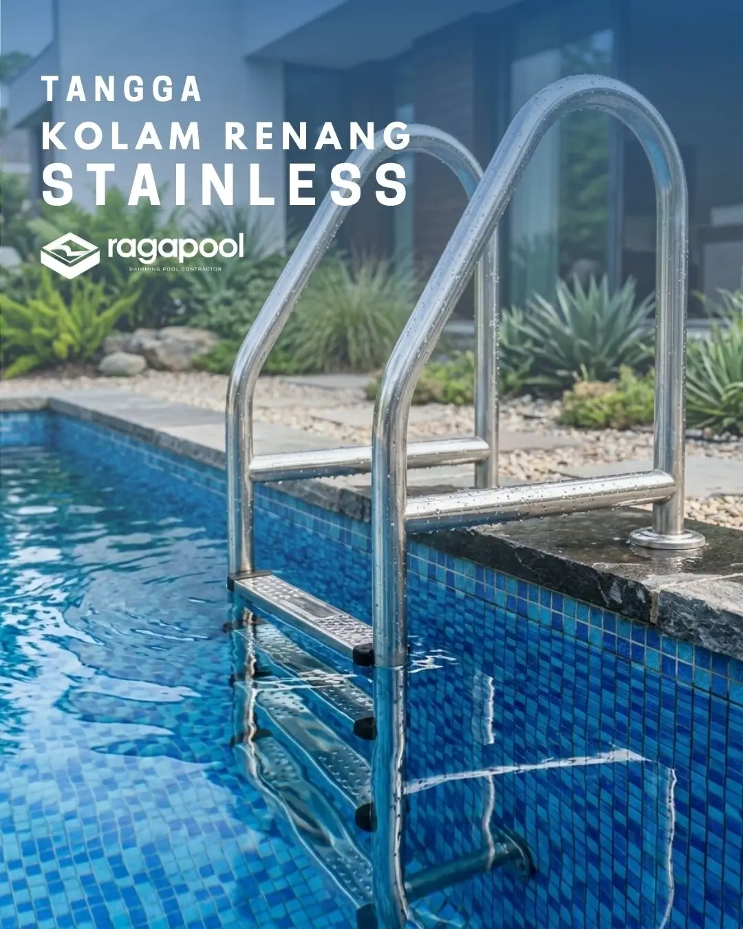 Tangga Kolam Renang Stainless