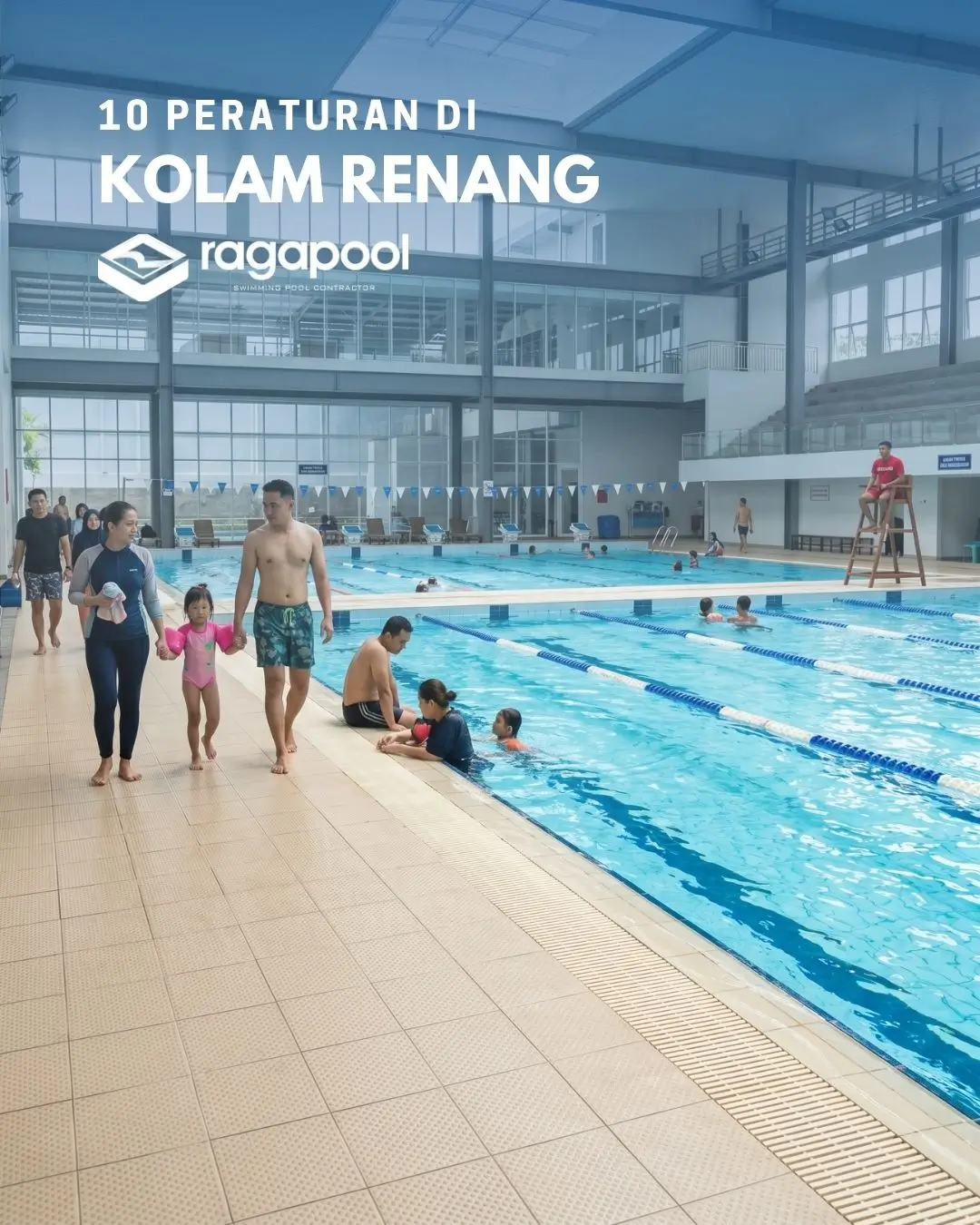 10 peraturan di kolam renang