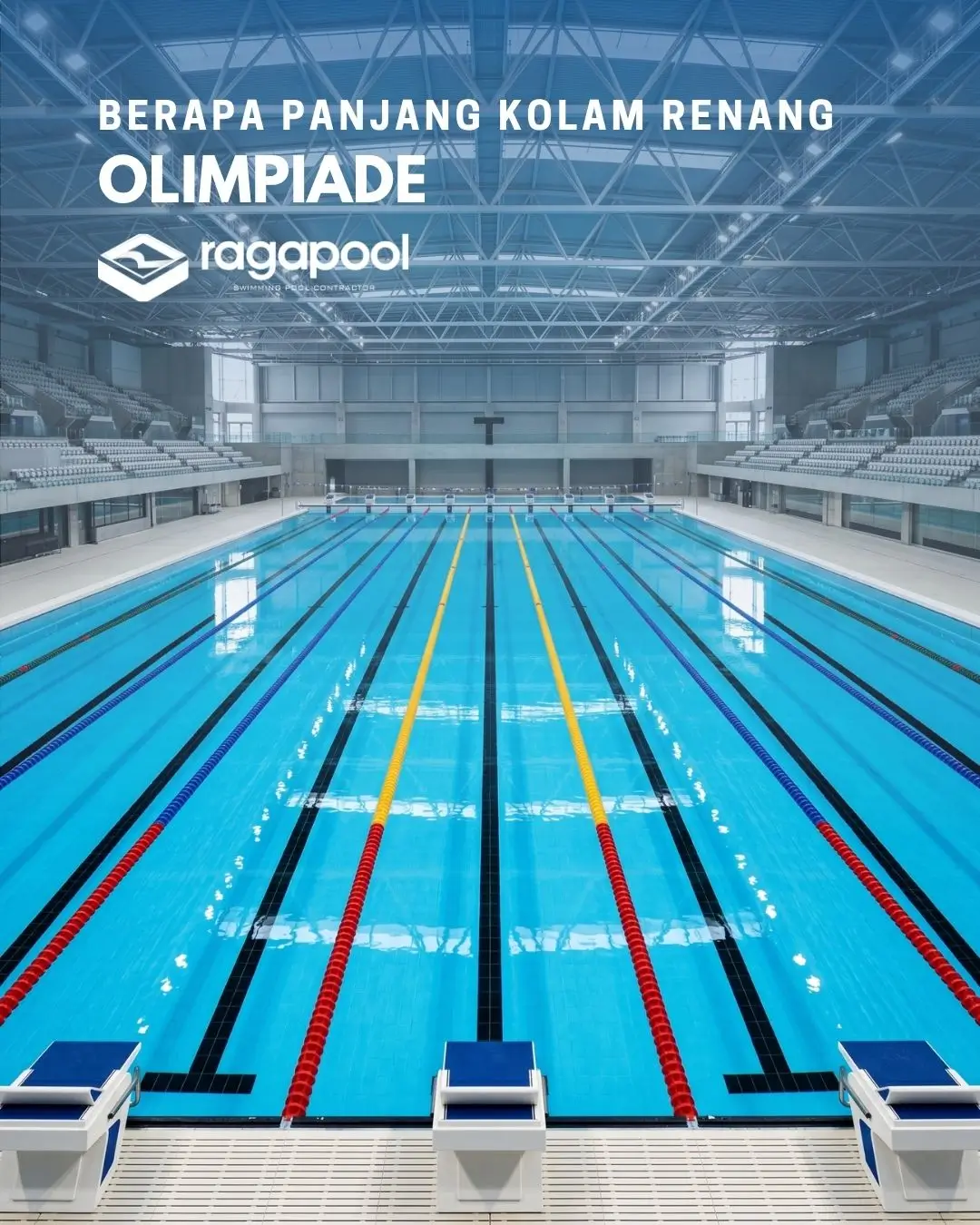 berapa panjang kolam renang ukuran olimpiade
