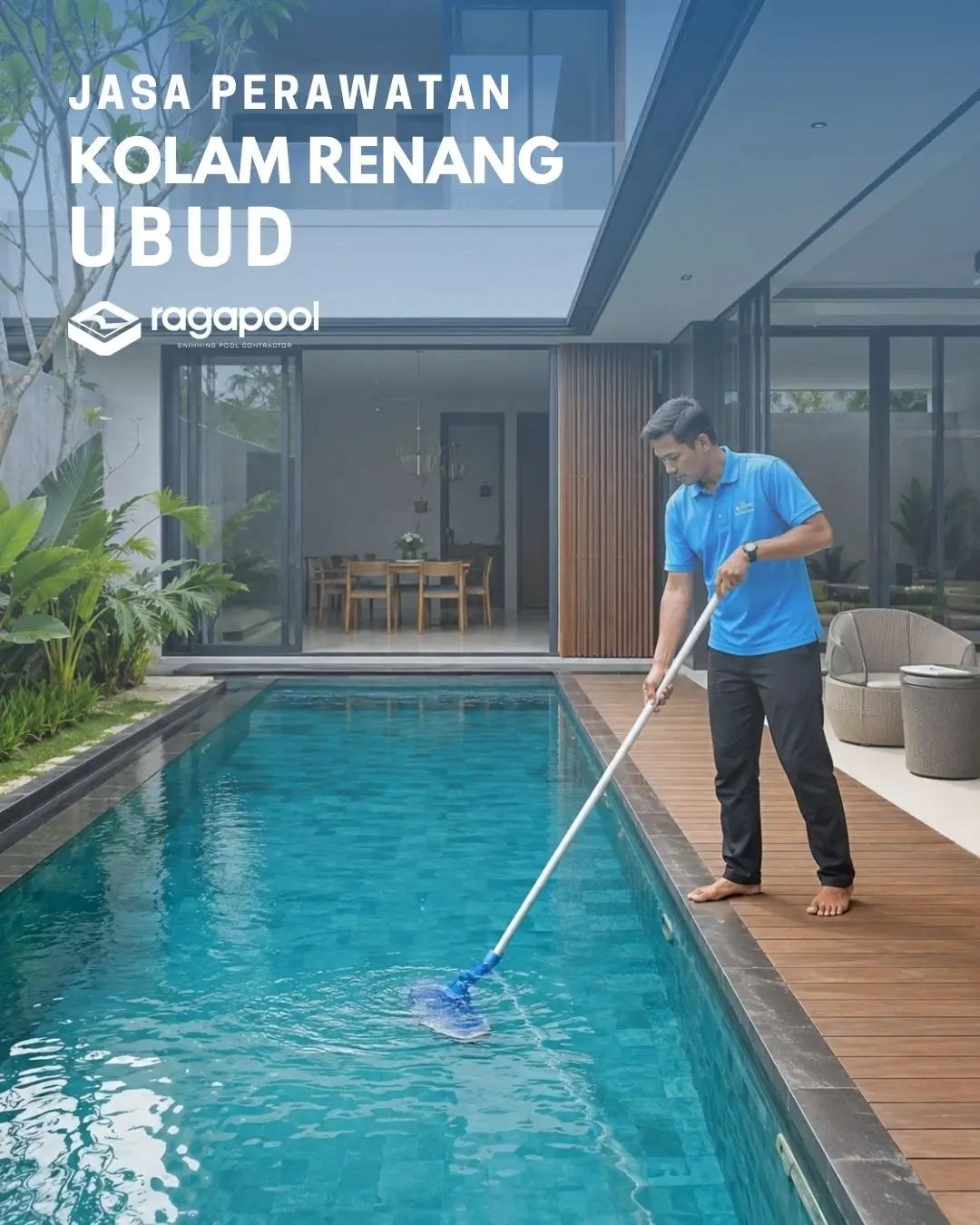 jasa perawatan kolam renang ubud