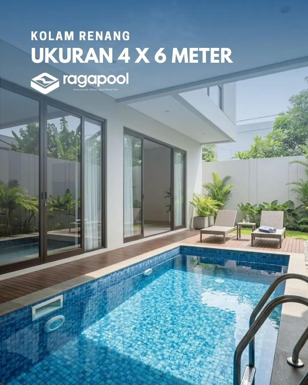 kolam renang ukuran 4x6