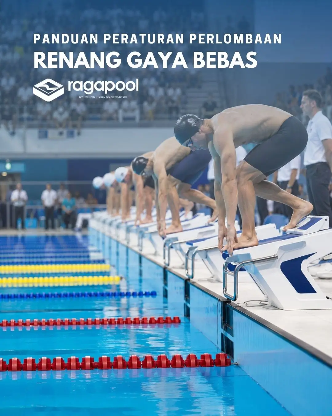 peraturan perlombaan renang gaya bebas