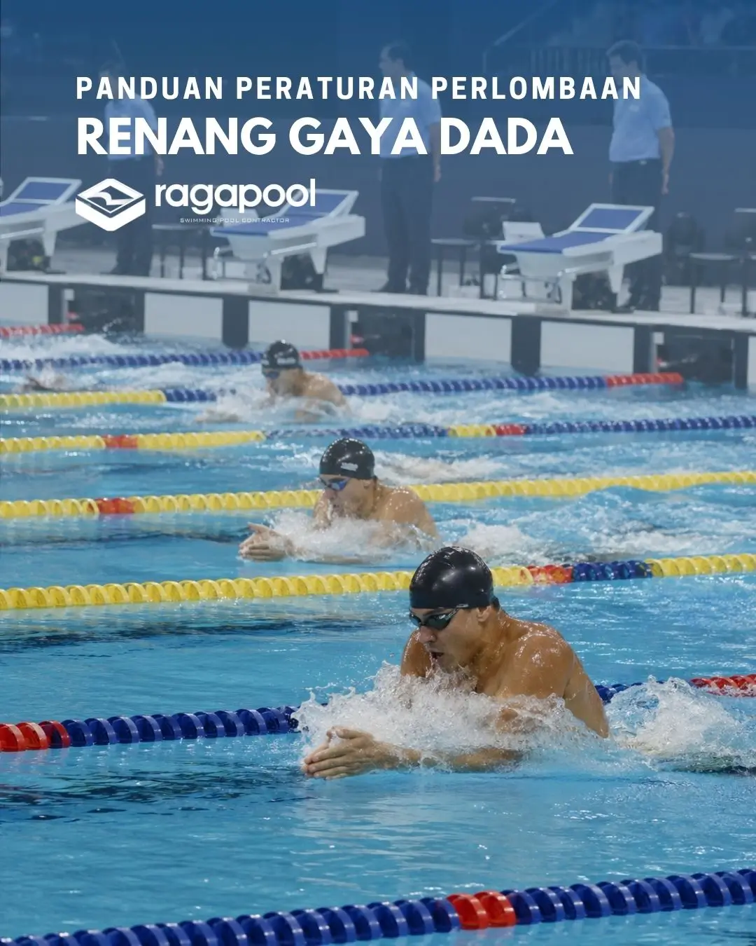 peraturan perlombaan renang gaya dada