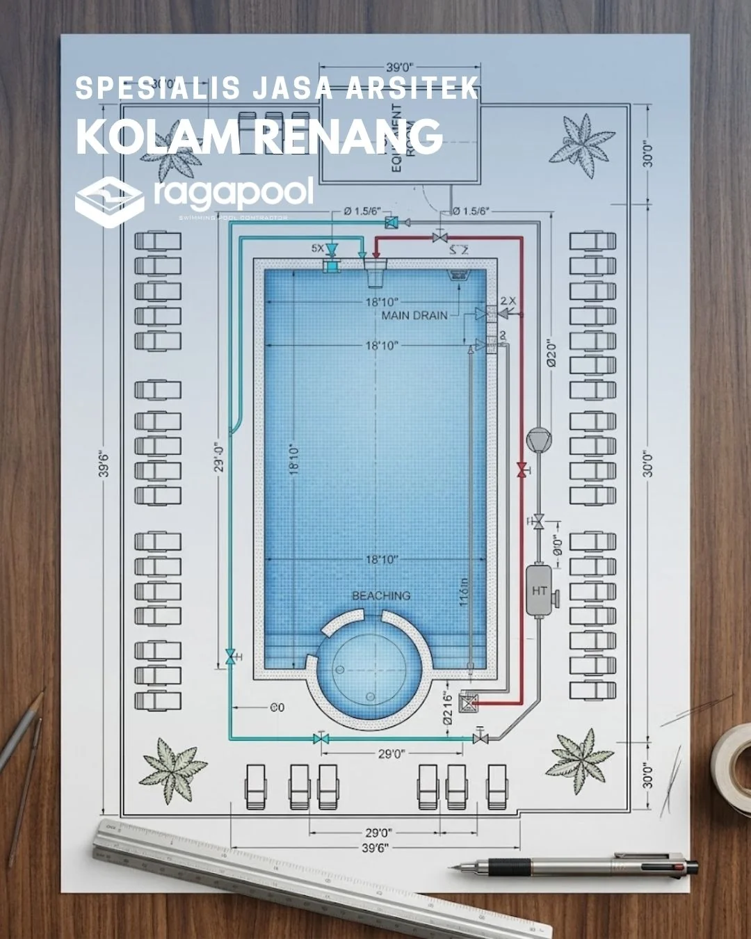 jasa arsitek kolam renang