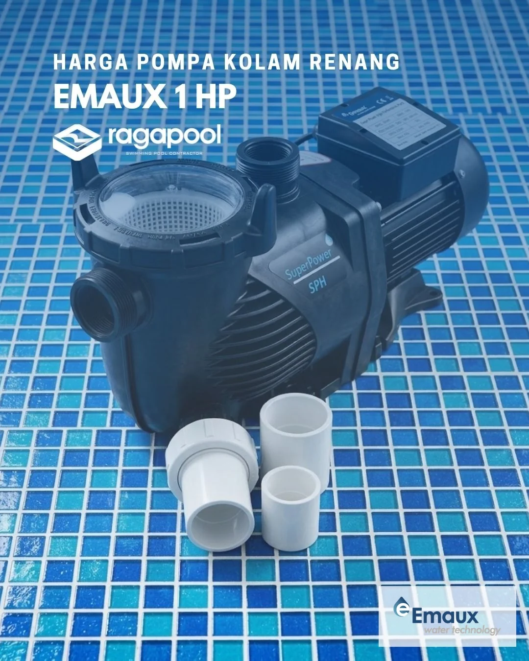 pompa emaux 1 hp