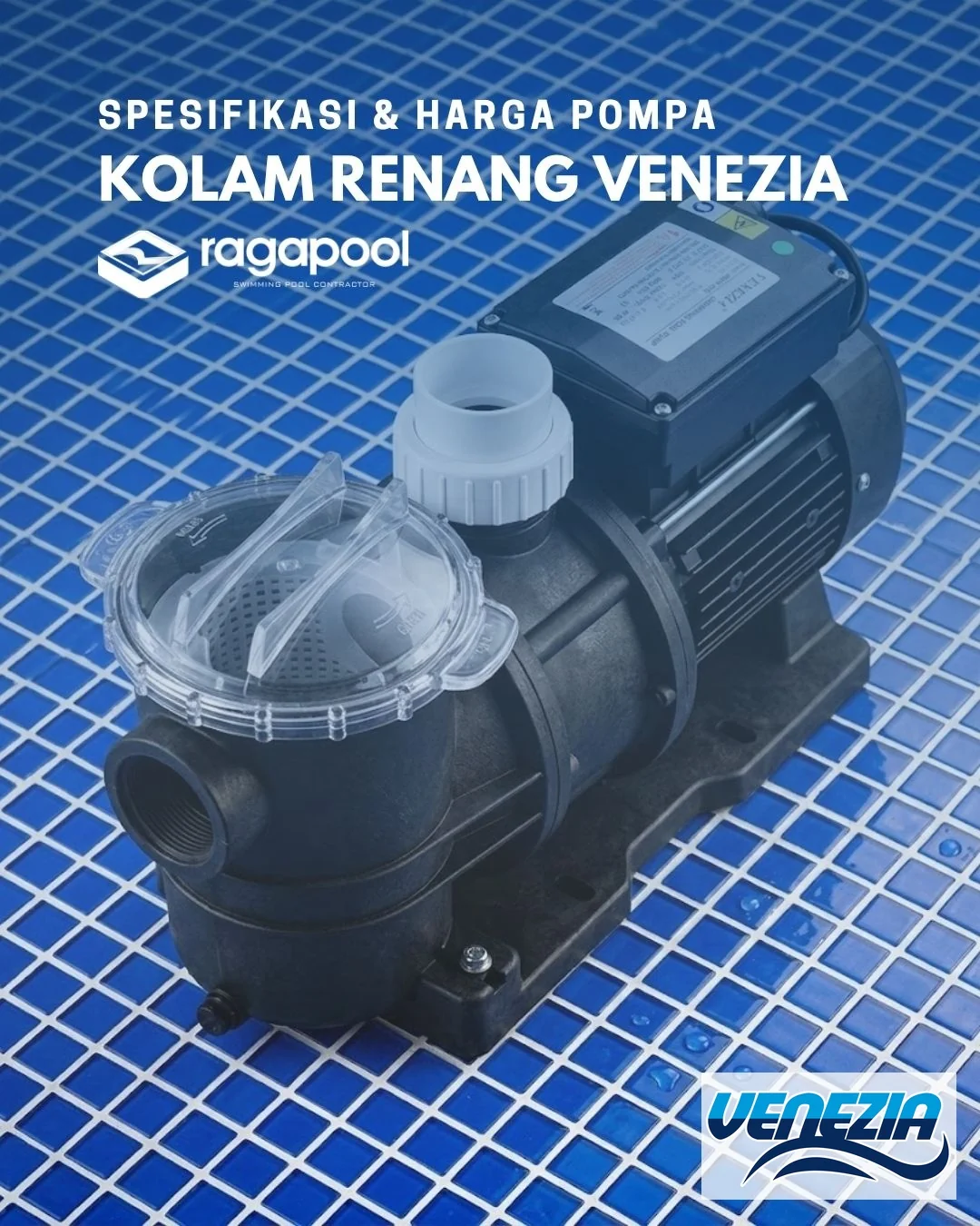 pompa kolam renang venezia