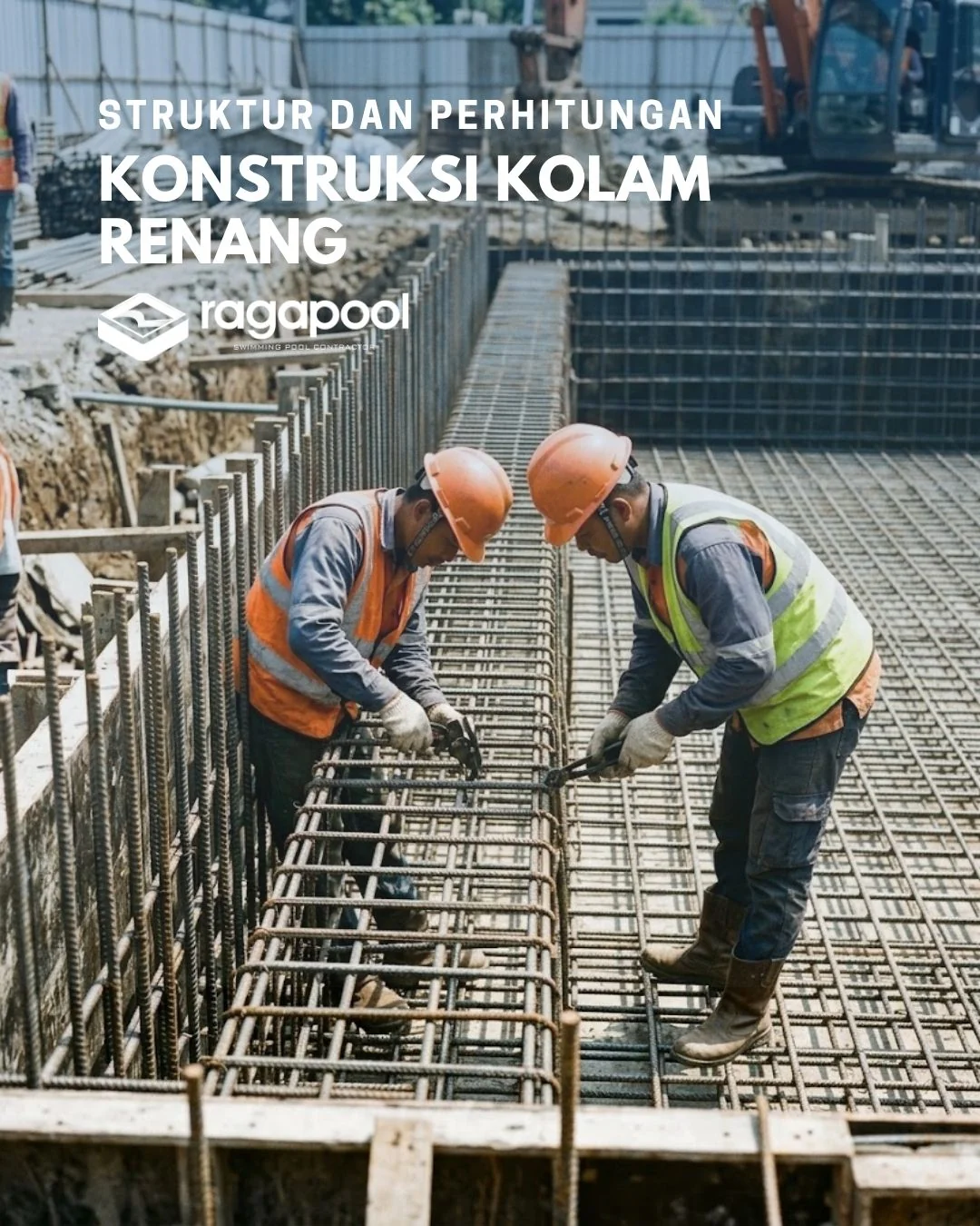 struktur kolam renang